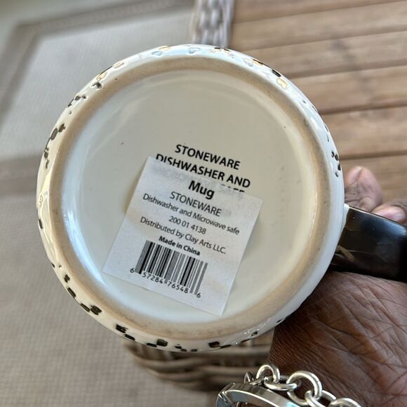 Stoneware Chunky Drinking Mugs (2) - Picture 6 of 6